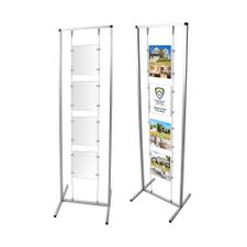 Construct Series Poster Stand with Cable Hanging System