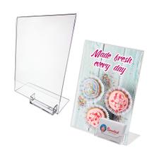 Acrylic Sign Holder with removable Base