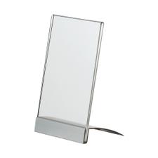 Slanted Desktop Poster Holder with Aluminum Base