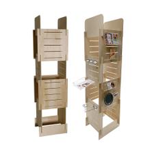 Wooden Display Tower