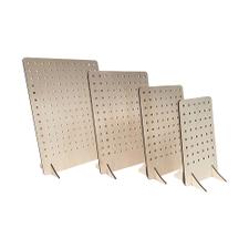 Wooden Pegboard Display