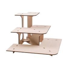Wooden Table Display Rack