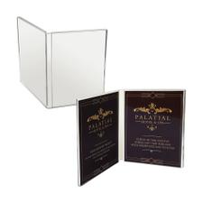 Double Panel Acrylic Sign Holder