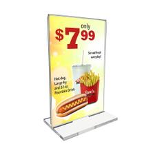 Acrylic Sign Holder with removable Base