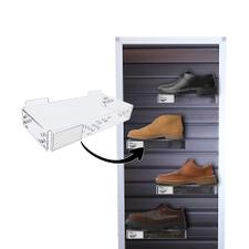 Acrylic Slatwall Shoe Display