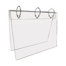 Acrylic Ring Binder Display Stand