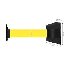 Tensa Series Wall Mounted Barrier Tape