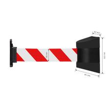Tensa Series Wall Mounted Barrier Tape