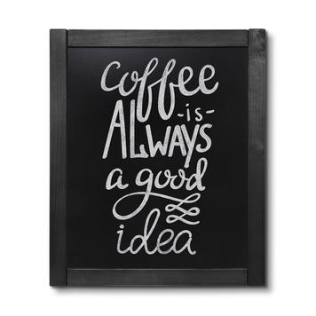 Natura Vintage Series Chalkboard with Wooden Frame