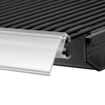 Shelf Edge Strip for Wire Shelves