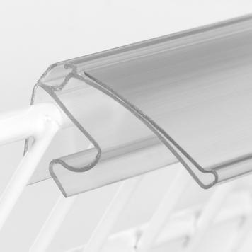 Series BE/M Shelf Edge Strip, 1" Ticket Height