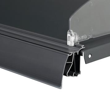 Shelf Edge Strip Series LS with Front Divider Rail