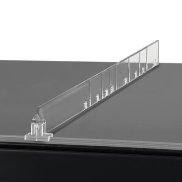Series KD Shelf Divider With Break Points