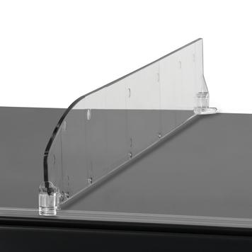 Series SR Curved Shelf Divider Without Stopper