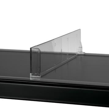 Series SR Straight Shelf Divider With Stopper