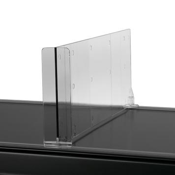 Series SR Straight Shelf Divider With Stopper