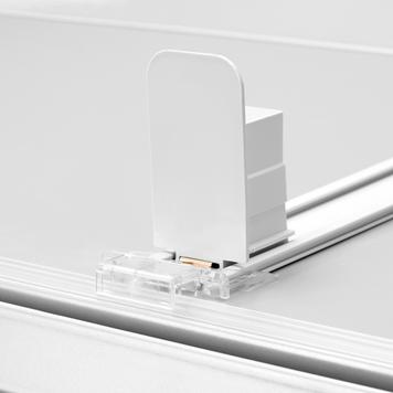 Series VI Wide Shelf Stock Pusher Without Stopper