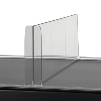 Series MP Straight Shelf Divider With Product Stopper