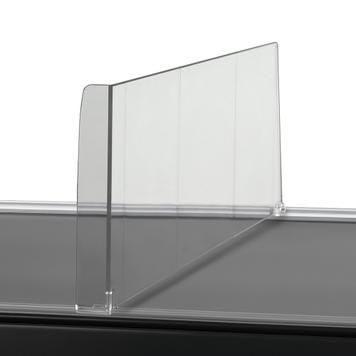 Series MP Straight Shelf Divider With Product Stopper