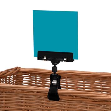 Price Card Holder With Clamp