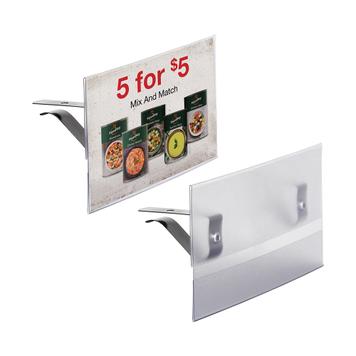 Sign Holder for Horizontal Panels - 5.5 x 3.5