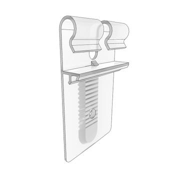 Pegwall Hook Adapter for troniTAG Labels