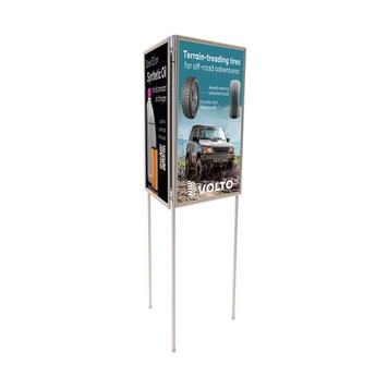 Dynamic Poster Stand - Double Sided – SnapeZo.Utility