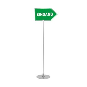 Como Series Arrow Shaped Sign Stand