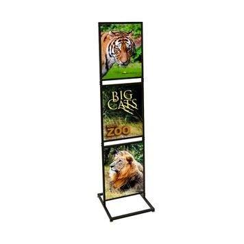 Bulletin Sign Holder 3-Tier