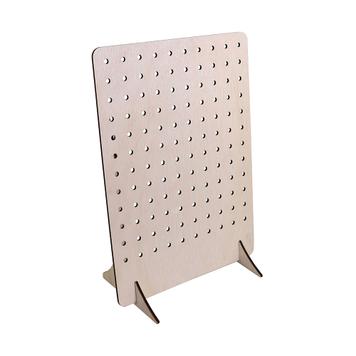 Wooden Pegboard Display