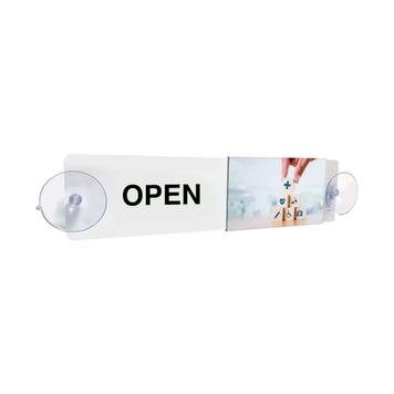 Sliding Open/Closed Door Sign