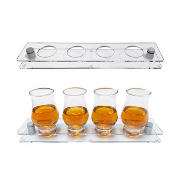 Acrylic Tray for Glencairn Glasses