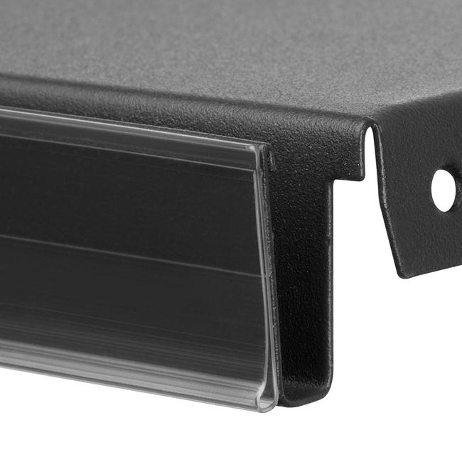 Plastic Self Adhesive Shelf Label Holder DBR - 1.5 High