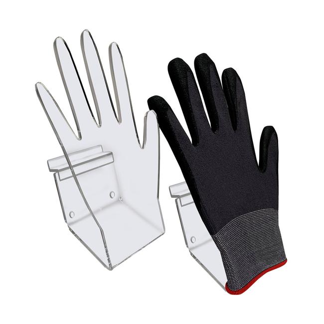 FlexiSlot Slatwall Glove Display