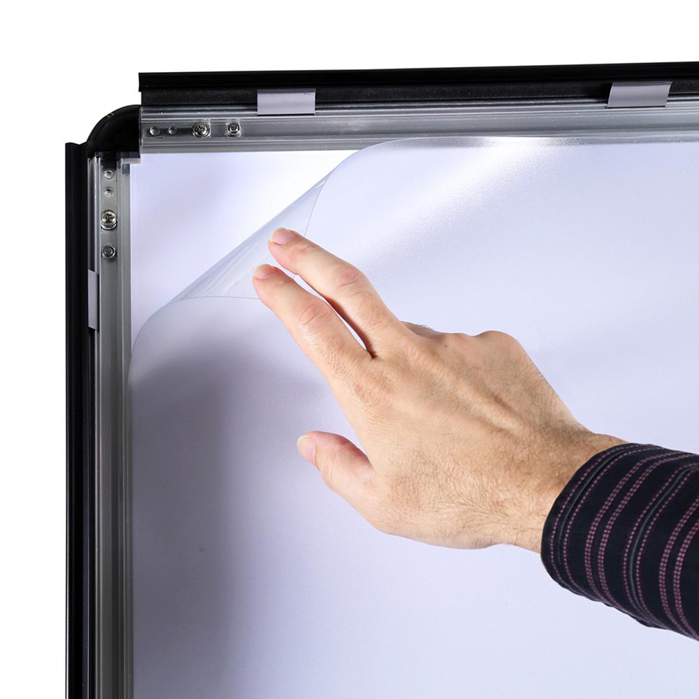 Wind-Resistant Sidewalk Sign for Outdoor Advertising