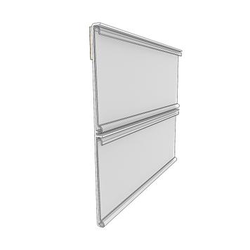 Series DBR + DBD Double Profile Shelf Edge Strip