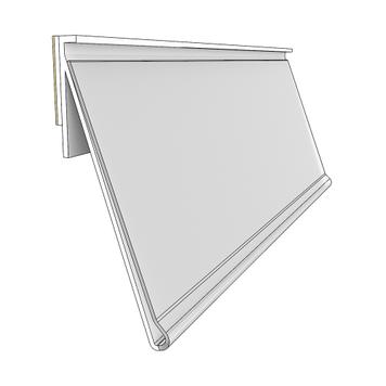 Series NO Adhesive Shelf Edge Strip