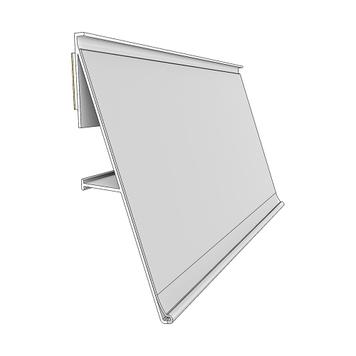 Series NO Adhesive Shelf Edge Strip With Support Bar