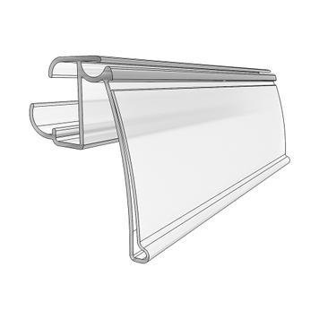 Shelf Edge Strip for Wire Shelves