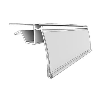 Shelf Edge Strip Series GLS, 1" Ticket Height