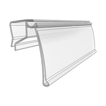 Series TD/M Shelf Edge Strip, 1" Ticket Height
