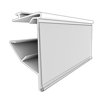Series LSP Shelf Edge Strip With Front Divider Rail