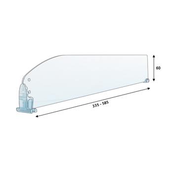 MP Series Shelf Divider