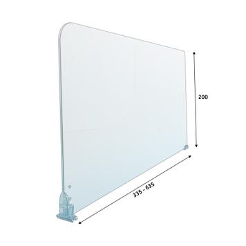 Series MP Curved Shelf Divider Without Stopper