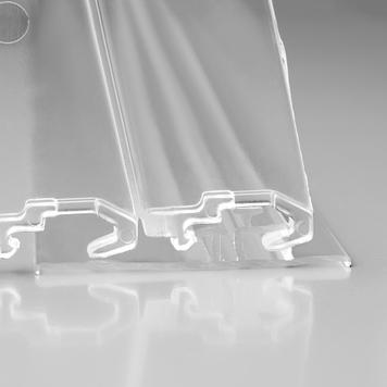 Divider Profile PEK 45 incl. T-anchor to mount