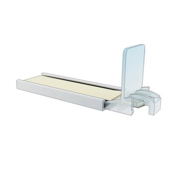 Series VII Narrow Merchandise Pusher With Half-Height Stopper