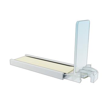 Series VII Narrow Merchandise Pusher With High Stopper