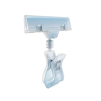 Price Card Holder With Clamp