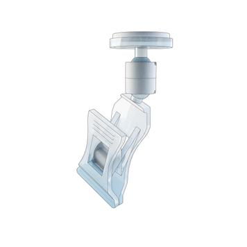 Price Card Clamp With Adhesive Mount