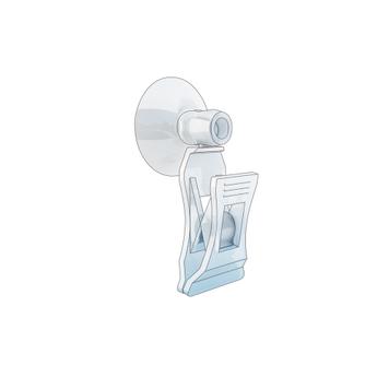 Small Sign Clamp With Suction Cup